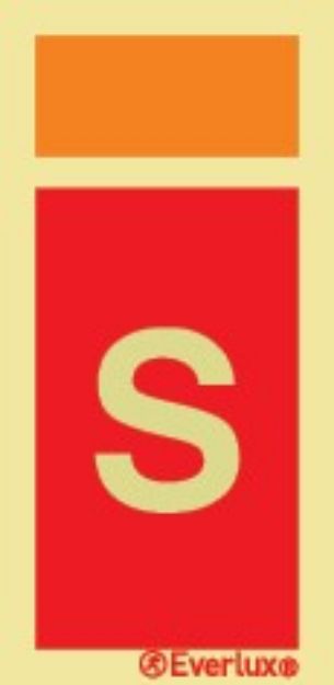 Supplementary sign Sprinkler extinguisher - 75 x150 mm  - 2019